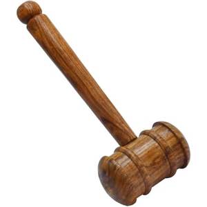 Marteau robuste en bois dur pour usage professionnel en atelier, idéal pour la réparation et l'assemblage d'armoires - Product Image 1