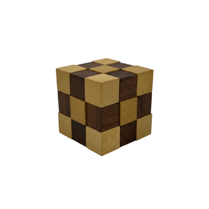 Puzzle en bois de rose indien fait main |   Jeu de casse-tête en bois à emboîter |   Décoration de table, objet de décoration intérieure, article cadeau - Product Image 3