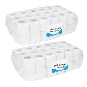 Bulk Bamboo Toilet <b>Paper</b> 4 Ply Commercial Toilet <b>Paper</b> <b>Roll</b> High Quality Bathroom Tissue Supplier Manufacturer - Product Image 2