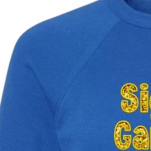 Sweat-shirt décontracté à manches longues et col rond pour femme, avec broderie de faux sequins Fashion Sigma Gamma Rho, motif lettres grecques de sororité - Product Image 4