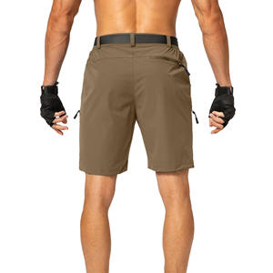 Pantalones Cortos de Senderismo para Hombre, Cintura Alta, Secado Rápido, Transpirables, Ligeros, Corte Relajado, Color Sólido, Novedad 2026 - Product Image 6