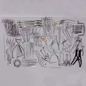 ชุดเครื่องมือผ่าตัดกะโหลกศีรษะ 133 ชิ้น ราคาโรงงานที่ดีที่สุด ผลิตจากสแตนเลสสตีล สำหรับศัลยกรรมประสาท ได้รับการรับรองมาตรฐาน CE ISO ระดับ Class I - Product Image 1