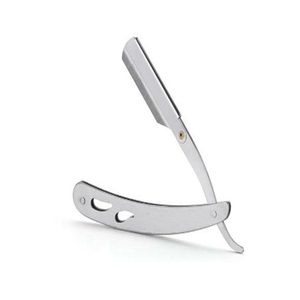 Stainless Steel Disposable Straight <b>Razor</b> <b>Single</b> <b>Blade</b> Manual Face Shaving <b>Razor</b> for Men Barber Shop Use - Product Image 1