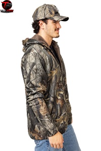 Veste à capuche camouflage haute performance pour homme, légère et chaude, pour la chasse, la randonnée, le camping et le travail en extérieur. - Product Image 3