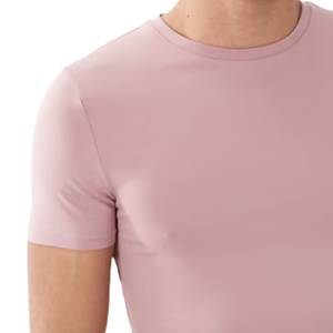 <b>Mens</b> <b>Pink</b> Crew Neck T-<b>Shirt</b> Regular Fit Short Sleeve Casual 100% Polyester 220g Blank Soft Comfortable Breathable Everyday - Product Image 3