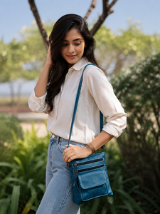 Sac bandoulière en cuir véritable fait main, dernière arrivée, collection élégante, sac à main multi-usages, sacs de créateurs pour femmes - Product Image 1