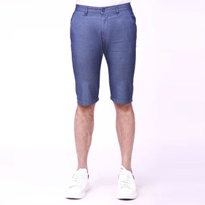 Ropa de Verano de Calidad de Exportación para Hombre, Pantalones Cortos Chino de Material Duradero y Suave con Costuras Resistentes y Acabado Fino - Product Image 1