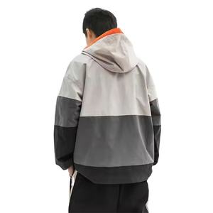 Chaqueta Cortavientos Informal Transpirable Personalizada para Hombre, Talla Grande, Impermeable, Cortavientos, con Cierre de Cremallera para Correr - Product Image 6