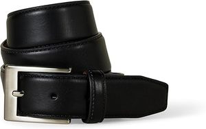 Ceinture décontractée personnalisée pour homme en cuir de vachette avec trous, largeur 3,3 cm, boucle en cuivre, réversible, logo personnalisé d'usine, cuir 138 grains - Product Image 3