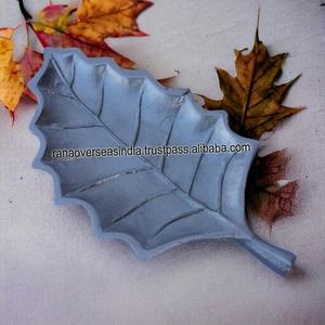 Plateau de fruits secs en métal en forme de feuille plateau de service de vente chaude pour hôtel restaurant plateaux personnalisés du fournisseur - Product Image 6