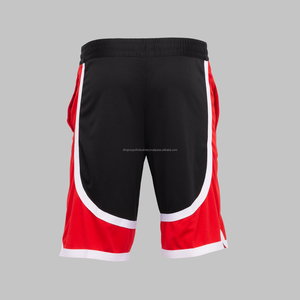 Pantalones cortos de entrenamiento con logotipo estampado de baloncesto personalizado para hombre, pantalones de gimnasio de malla de diseñador transpirables, conjunto de talla grande con cordón de doble capa - Product Image 2