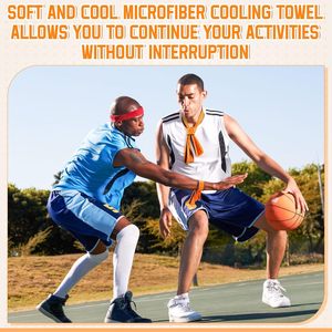Custom Team Cooling <b>Towel</b> Quick Dry Breathable Sweat Wicking Neck <b>Wrap</b> Ice Cooling For Gym Running Sports Outdoor Training - Product Image 3