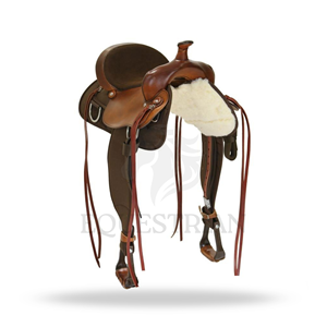 Selle de randonnée western, équipement d'équitation - Product Image 3