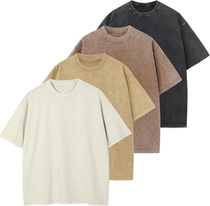 Camiseta de manga corta negra y blanca de fibra de leche con cuello redondo, color sólido, informal, simple, con impresión de logotipo personalizado OEM. - Product Image 1