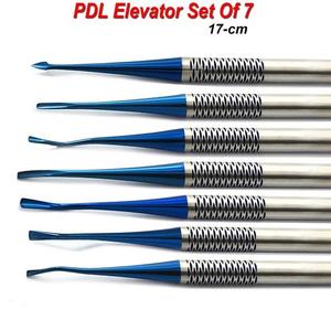 ชุดอุปกรณ์ยกฟัน PDL 7 ชิ้น สำหรับการถอนฟัน ศัลยกรรมช่องปาก เครื่องมือทันตกรรมแบบใช้มือ คุณภาพสำหรับการผ่าตัด พร้อมด้ามจับ ใช้งานได้ 3 ปี - Product Image 6