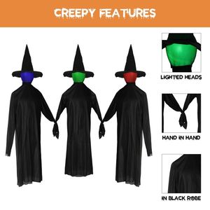 Decorazioni di Halloween per Streghe Nere che Cambiano Colore - Product Image 2