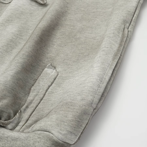 Sudadera con Capucha para Hombre, 100% Algodón, Corte Holgado, Estilo Vintage, Lavado Desgastado con Detalles de Borde Crudo - Product Image 6