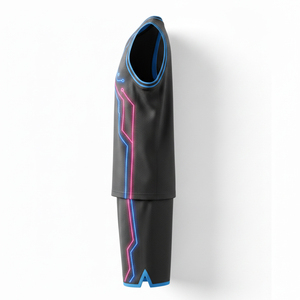Sublimated basketball uniform wholesale custom sublimated basketball team jersey <b>shorts</b> package high quality apparel - Product Image 1