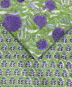 Tela de Algodón Ecológica con Estampado de Bloques Tejida a Mano para Vestidos y Bolsos, Proveedor Mayorista Directo de Fábrica de Jaipur - Product Image 4