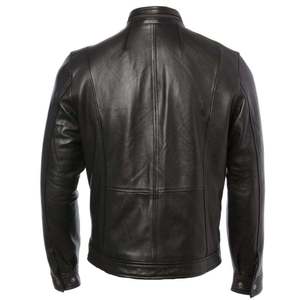 Veste en cuir pour homme 100% pure, vente en gros, avec logo de marque personnalisable et personnalisation, veste en cuir à vendre - Product Image 5
