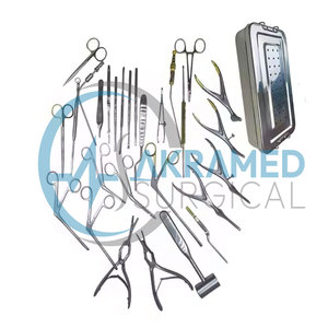 Ensemble d'instruments chirurgicaux pour septoplastie, 28 pièces, outils de chirurgie nasale, instruments de haute qualité, acier inoxydable allemand - Product Image 6