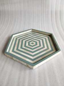 ถาดวางของแบบคลาสสิกฝังกระดูกทำมือ – ของตกแต่งโต๊ะอาหารรักษ์โลก จำหน่ายจำนวนมาก - Product Image 3