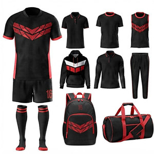 Kit d'uniformes de rugby les plus vendus, polyester de haute qualité, léger, respirant, couleurs d'équipe personnalisées, maillot et short assortis, moderne - Product Image 1