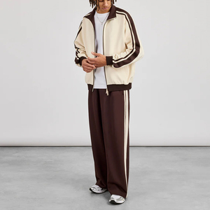 Conjuntos de Sudaderas y Pantalones Deportivos Estampados al por Mayor, Ropa Deportiva Personalizada para Hombre, Corte Regular, Alta Calidad, 100% Algodón - Product Image 3