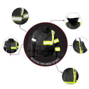 Everyday <b>Men</b> Working <b>Jackets</b> <b>Utility</b> Outerwear With Functional Storage For Industrial Workplace Use - Product Image 6