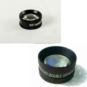 SS Fabricación 90D Retinal 78D Óptica de vidrio asférico Estructura plano-convexa Caja de plástico multicolor Soporte OEM Envío gratis - Product Image 2