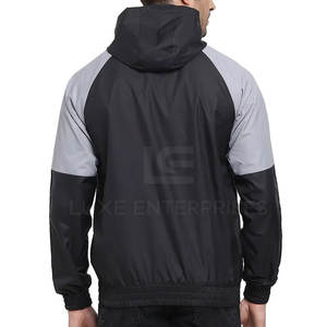 Chaquetas Cortavientos de Invierno para Hombre, Diseño Personalizado, Transpirables, Ligeras, con Logotipo en la Parte Delantera - Product Image 3