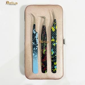 Pinzas de Volumen para Pestañas con Punta de Fibra de 45 y 90 Grados, de Acero Inoxidable, con Logotipo Personalizado, Herramienta Profesional para Extensión de Pestañas - Product Image 3