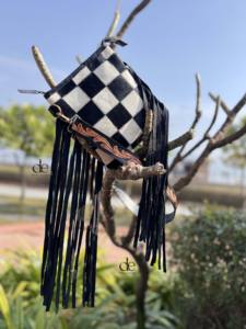 Vente en gros de sacs à franges en cuir de vachette de haute qualité usinés à la main, beaux sacs de créateur pour femmes à usage multiple - Product Image 5