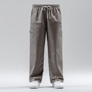 Custom Made Hospital Knitted Medical <b>Scrubs</b> Jogger Pants with 100% Cotton Fabric Customizable Color & Logo - Product Image 4