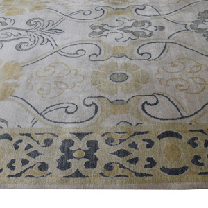 Tapis en laine et soie noués à la main en gros, tapis de luxe traditionnels orientaux modernes - Product Image 3