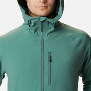 เสื้อแจ็คเก็ตสมรรถนะสูงสีเขียวเซจแบบสั่งทำพิเศษจากโรงงาน (OEM) |   เสื้อกันลมแบบคอตั้งสำหรับฝึกซ้อมทางเทคนิค |   เสื้อผ้าอิมแพคท์เฟล็กซ์ - Product Image 5