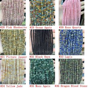 Cuentas Redondas de Piedras Preciosas Naturales, Cuentas Sueltas de Ágata de Cristal Altamente Pulimentadas para la Fabricación de Joyería DIY - Product Image 2