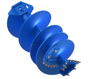 Barrena de Suelo de Doble Corte de Alta Resistencia Ashok Industries para Perforación de Cimentaciones de Pilotes para Excavadoras de 50 Toneladas, 450 Nm de Torque, Fabricada en India - Product Image 2