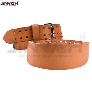Custom Logo Cowhide Heavy Duty Soft Breathable <b>Plus</b> <b>Size</b> Waist Support <b>Belt</b> Adjustable Fitness Gym Training Weightlifting - Product Image 6