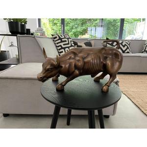 Hand Casted Metal <b>Bull</b> Sculpture Bronze Finish Vintage <b>Bull</b> <b>Statue</b> For Decoration Garden Supplies And Home Decor - Product Image 4