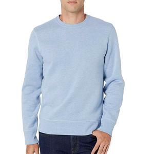 Sudaderas térmicas premium de estilo urbano para hombre, 100% algodón, teñidas en color liso, sudadera de invierno con logotipo personalizado, sudadera extragrande para hombre - Product Image 1