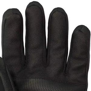 Gants de ski d'hiver unisexes de qualité supérieure, en cuir, imperméables, coupe-vent, respirants, isolés thermiquement, fermeture à boucle auto-agrippante - Product Image 2