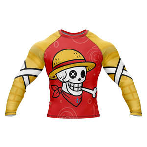 2026 Custom Logo Compression Rash Guard Shirt for Adults High Quality Nylon Fabric <b>Long</b> Short <b>Sleeves</b> Fashionable Custom Made - Product Image 1