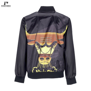 เสื้อแจ็คเก็ตบอมเบอร์ขนสัตว์แบบวินเทจสั่งทำขายส่ง ปักโลโก้ทีมดีทรอยต์ สไตล์มหาวิทยาลัย/วิทยาลัย เสื้อคลุมกันหนาว - Product Image 3