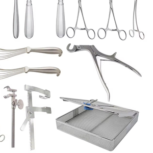 Ensemble d'instruments professionnels pour la chirurgie mammaire, destiné aux procédures d'augmentation, de réduction et de mastectomie - Product Image 4