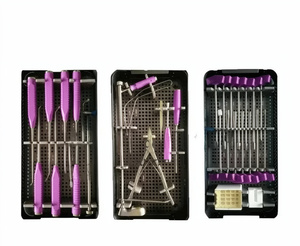 Ensemble d'instruments chirurgicaux pour cage de fusion lombaire Tlif - Product Image 1