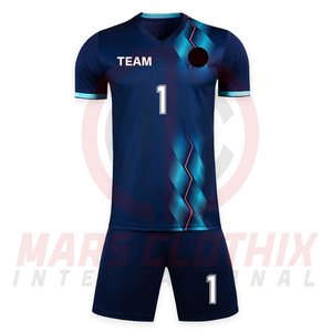 Hot Selling Custom Printed Breathable Summer <b>Soccer</b> Uniforms Short Sleeve Best Quality Team Wear <b>Soccer</b> Uniform Set - Product Image 2
