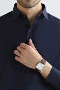 Shalwar Kameez pour hommes grande taille, de haute qualité, tendance, personnalisable, fabriqué en usine, vêtements ethniques décontractés, coton pakistanais - Product Image 5