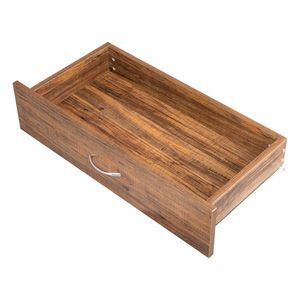Cómoda Contemporánea de MDF con 4 Cajones y Acabado en Color Vintage, Extensible, para Dormitorio, Sótano, Casa de Campo o Apartamento - Product Image 4