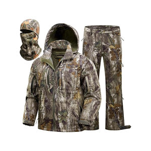 Traje de Caza de Alta Calidad para Hombre, Camisa de Manga Larga y Pantalones, Traje de Caza para Exteriores con Cobertura Total, Precio al por Mayor - Product Image 1